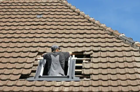 Pose de velux - Le Gault-du-Perche